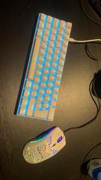 Rk61 keyboard en glorious model O muis, Computers en Software, Ophalen of Verzenden, Zo goed als nieuw