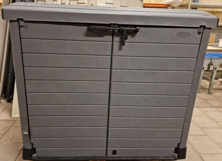 Opbergbox kussenbox fietsbox, Tuin en Terras, Bergingen en Tuinkasten, Nieuw, Overige typen, Kunststof, Ophalen