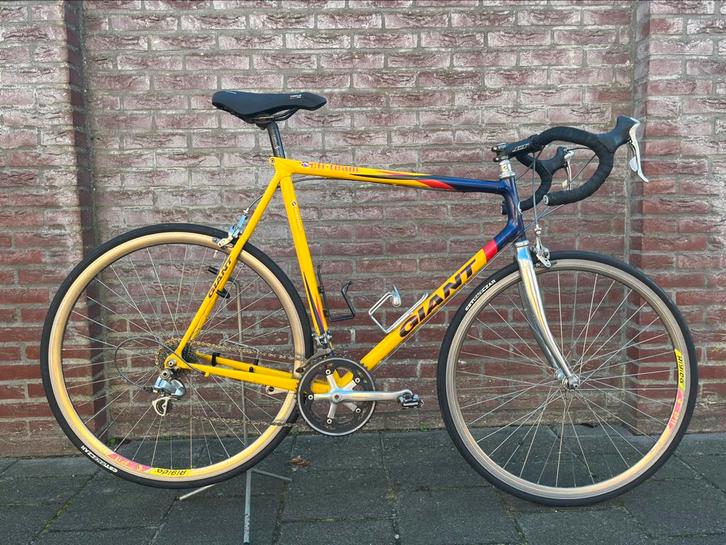 Giant CFR-team racefiets afgemonteerd met Shimano, Fietsen en Brommers, Fietsen | Racefietsen, Zo goed als nieuw, Giant, Meer dan 20 versnellingen