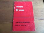 Instructieboek Bedford CF 97000 benzine 12-1969, Ophalen of Verzenden