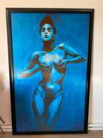 Schilderij vrouw naakt, Antiek en Kunst, Ophalen