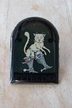 smidje pin "de gelaarsde kat" Efteling, Ophalen of Verzenden, Zo goed als nieuw, Button of Speldje