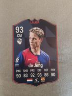 Voetbalkaartje (37cmx25cm) - De Jong / Barça, Ophalen, Zo goed als nieuw, Plaatje