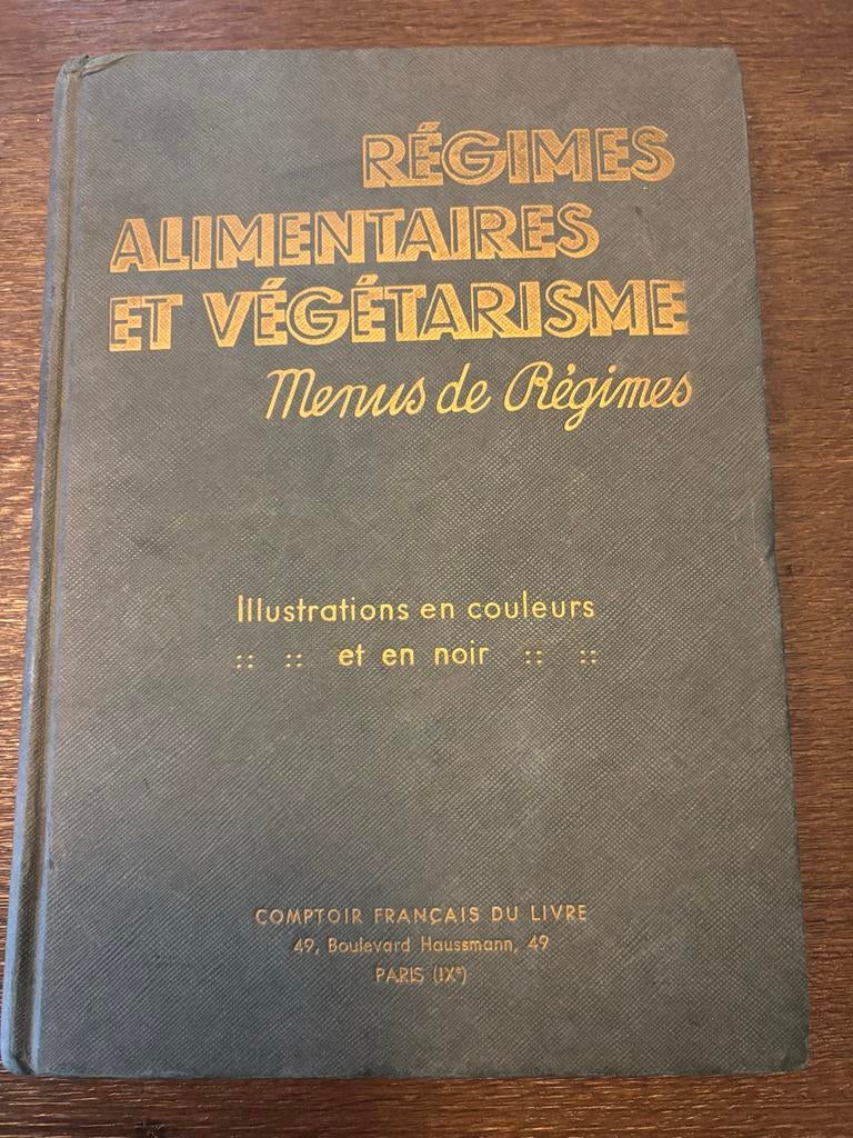 Frans Kookboek 1937 - Cuisine Végétarienne, Boeken, Hoofdgerechten, Vegetarisch, Ophalen of Verzenden, Zo goed als nieuw