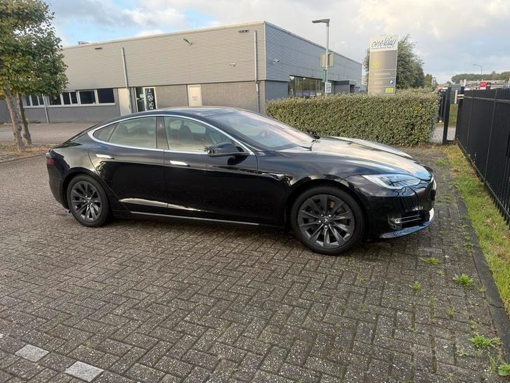 Tesla Model S 2018 Zwart een eigenaar gehad, Auto's, Tesla, Particulier, Model S, 4x4, ABS, Achteruitrijcamera, Adaptieve lichten