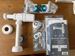 Wastafel Afvoer Kit Wit, Doe-het-zelf en Verbouw, Buizen en Afvoer, Ophalen, Afvoer, Pvc, Nieuw