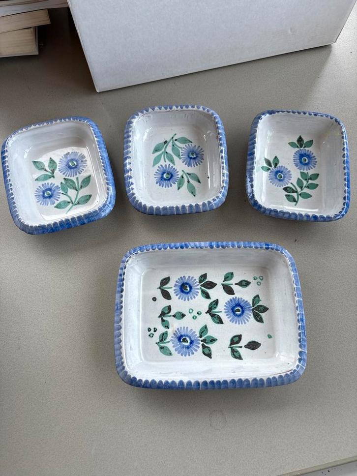 keramieken schaaltjes, R. Meynard – Avignon, servies, schaal, Antiek en Kunst, Antiek | Servies los, Verzenden