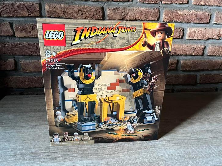 Lego 77013 Escape from the Lost Tomb Indiana Jones, Kinderen en Baby's, Speelgoed | Duplo en Lego, Nieuw, Lego, Complete set, Ophalen of Verzenden