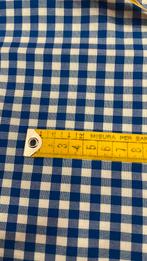Brabants bont kobalt blauw-wit lap stof, 1,50 x 200m, Blauw, 120 cm of meer, Ophalen of Verzenden, Katoen