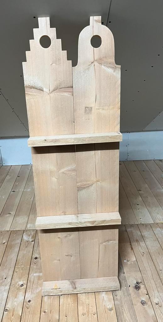 Boekenstandaard/boekenrek steigerhout, Huis en Inrichting, Kasten | Boekenkasten, Zo goed als nieuw, Minder dan 50 cm, 100 tot 150 cm