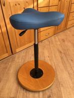 stokke zit/sta kruk kleine zit., Huis en Inrichting, Ophalen, Gebruikt, Blauw, Bureaukruk