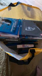 2 shoppertassen vol met blueray en dvd +- 120 stuks, Alle leeftijden, Ophalen, Zo goed als nieuw