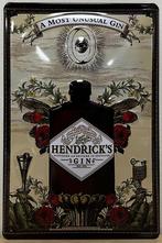 Hendricks Gin fles logo relief reclamebord van metaal deco, Verzamelen, Merken en Reclamevoorwerpen, Reclamebord, Info@deconoord.nl