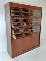 Engelse Vitrinekast winkelkast hamonie – Ca. 1910, Huis en Inrichting, Kasten | Vitrinekasten, Ophalen, 200 cm of meer, ., 150 tot 200 cm