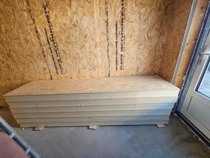 PIR-OSB 100mm + 12mm., Doe-het-zelf en Verbouw, Isolatie en Afdichting, Nieuw, Hardschuim (Pir), 8 tot 12 cm, 15 m² of meer, Ophalen of Verzenden