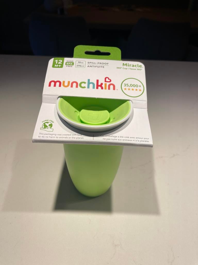 Munchkin Miracle 360 Beker - Nieuw, Kinderen en Baby's, Babyvoeding en Toebehoren, Ophalen of Verzenden, Nieuw, Overige typen