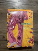 Metallic Roze Broek - Carnaval!, Carnaval, Maat 42/44 (L), Ophalen of Verzenden, Zo goed als nieuw
