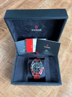 Tudor Black Bay GMT in nieuwstaat, Sieraden, Tassen en Uiterlijk, Horloges | Heren, Overige merken, Leer, Staal, Polshorloge