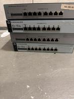 HP 1820 -G8 port PoE switch 4 stuks, Verzenden, Zo goed als nieuw