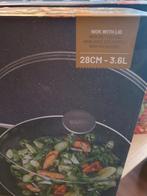 Royal van Kempen & Begeer wokpan met deksel 28cm, Huis en Inrichting, Keuken | Potten en Pannen, Ophalen, Overige materialen, Nieuw