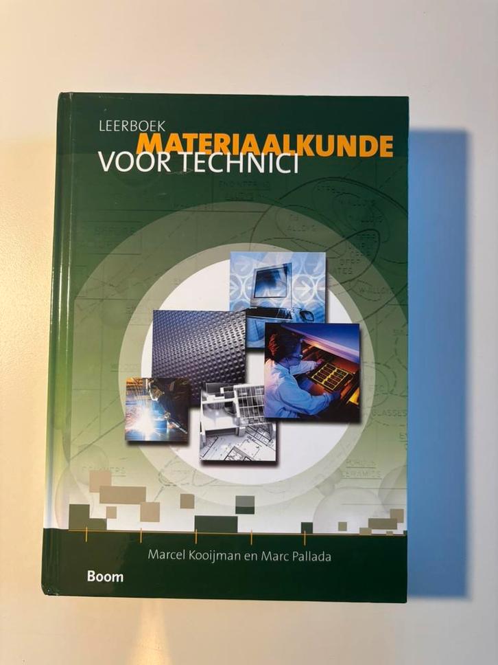 Marcel Kooijman - Leerboek materiaalkunde voor technici, Boeken, Techniek, Zo goed als nieuw, Bouwkunde, Ophalen of Verzenden