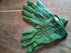 Groene leren handschoenen, Ophalen of Verzenden, Gedragen, Handschoenen