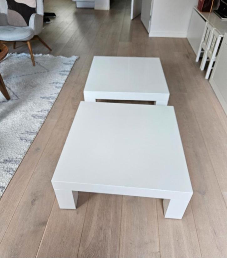 Goossens zen salontafels, Huis en Inrichting, Tafels | Salontafels, Gebruikt, Minder dan 50 cm, 50 tot 100 cm, 50 tot 100 cm, Vierkant