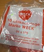 Weck Einkochringe 94x108 - 10 stuks, Ophalen, Nieuw