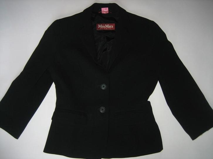 Max Mara leuk jasje blazer I38 is maat 34/36, Kleding | Dames, Jasjes, Kostuums en Pakken, Zo goed als nieuw, Jasje, Maat 36 (S)