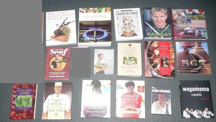 243 bijzondere kookboeken banket bakken, Boeken, Partijen en Verzamelingen, Zo goed als nieuw, Eten en Koken, Ophalen of Verzenden