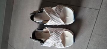 Marccain sandalen wit blauw maat 39 beschikbaar voor biedingen