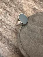 14K witgouden zegelring, Sieraden, Tassen en Uiterlijk, Ringen, Nieuw, Ophalen of Verzenden, Dame of Heer, Goud