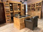 Wijnkast / drankenkast oud grenehout / engels bureau, Antiek en Kunst, Antiek | Kantoor en Zakelijk, Ophalen