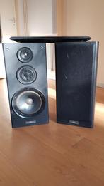 Akai SR-830 boxen, Gebruikt, 60 tot 120 watt, Front, Rear of Stereo speakers, Ophalen