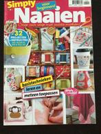 SIMPLY naaien voor beginners 145 pagina's, Ophalen of Verzenden, Zo goed als nieuw