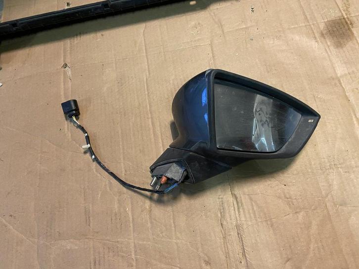 Seat Leon 5F buitenspiegel rechts, Auto-onderdelen, Spiegels, Gebruikt, Ophalen of Verzenden