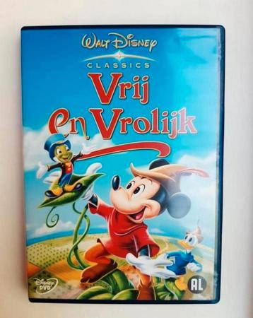 Vrij en Vrolijk dvd (1947)(Walt Disney) 