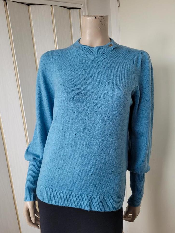 Fabienne Chapot trui blauw maat S/M 36/38, Kleding | Dames, Truien en Vesten, Zo goed als nieuw, Maat 36 (S), Blauw, Ophalen of Verzenden