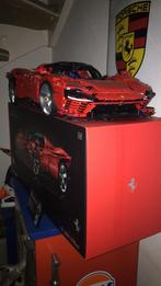 Lego Ferrari Daytona SP3 Compleet met Doos en Boekjes, Kinderen en Baby's, Speelgoed | Duplo en Lego, Ophalen of Verzenden, Zo goed als nieuw