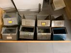 Magazijnbakken 8 stuks, Minder dan 35 cm, Minder dan 50 cm, Ophalen of Verzenden, Zo goed als nieuw