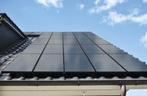 80 zonnepanelen + omvormers + bevestigingsmateriaal, Doe-het-zelf en Verbouw, Gebruikt, Zwart, 15 m² of meer, Ophalen