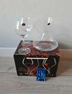 karaf met twee glazen cristal bohemia, Antiek en Kunst, Ophalen of Verzenden