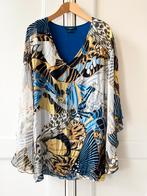 Guess by Marciano cape/jurk/tuniek 100% zijde, maat 38, Maat 38/40 (M), Blauw, Ophalen of Verzenden, Zo goed als nieuw