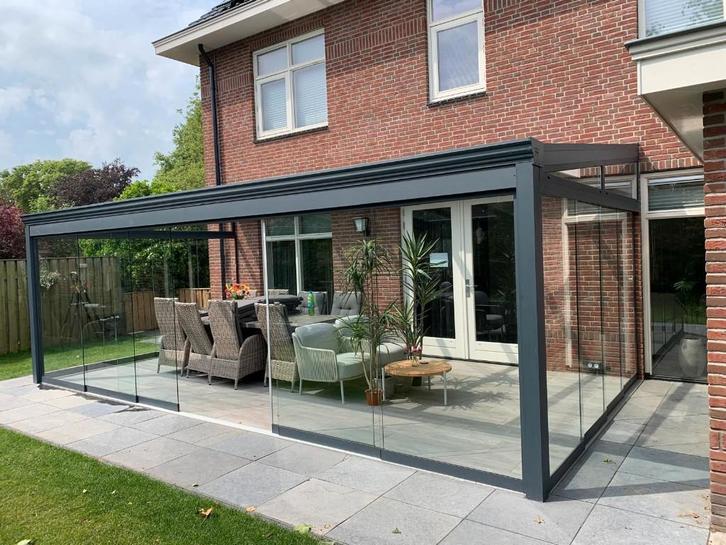 ACTIE Veranda Glasschuifwand Tuinkamer VerandaFourSeasons, Tuin en Terras, Overkappingen, Nieuw, Veranda, Ophalen