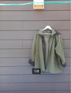 Legergroene korte jas, Kleding | Dames, Jassen | Winter, Verzenden, Zo goed als nieuw, Maat 42/44 (L), Groen