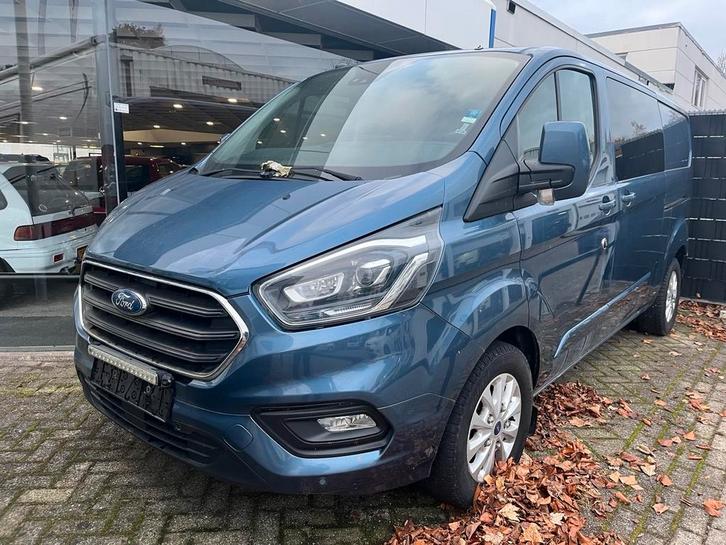 Ford Transit Custom 2.0 Diesel Automaat 5 zits camera BTW, Auto's, Bestelauto's, Bedrijf, ABS, Achteruitrijcamera, Adaptieve lichten