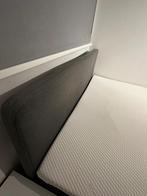 Tempur Tweepersoonsbed Antraciet Grijs + matrassen + Topper, Huis en Inrichting, Ophalen, Gebruikt, Tweepersoons, 180 cm