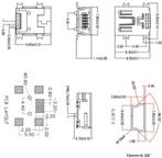 5-pins mini USB SMD A9LC vrouwelijke connector, Ophalen of Verzenden, Nieuw