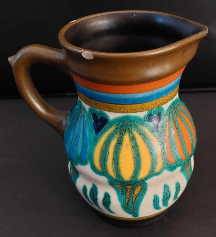 * Plateel kannetje - Adv PL01, Antiek en Kunst, Antiek | Keramiek en Aardewerk, Ophalen of Verzenden