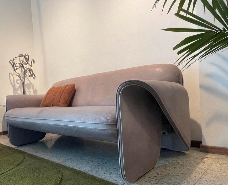 De Sede DS 125 sofa, Huis en Inrichting, Banken | Bankstellen, Rechte bank, Tweepersoons, 150 tot 200 cm, Leer, Ophalen